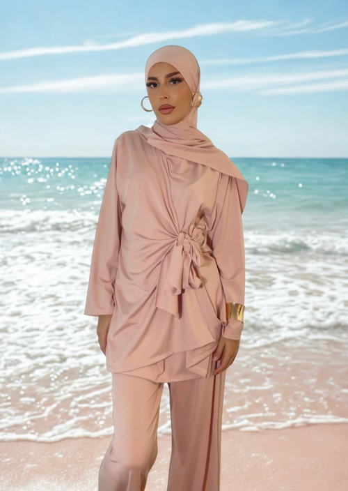 Burkini Layla Rose Pâle