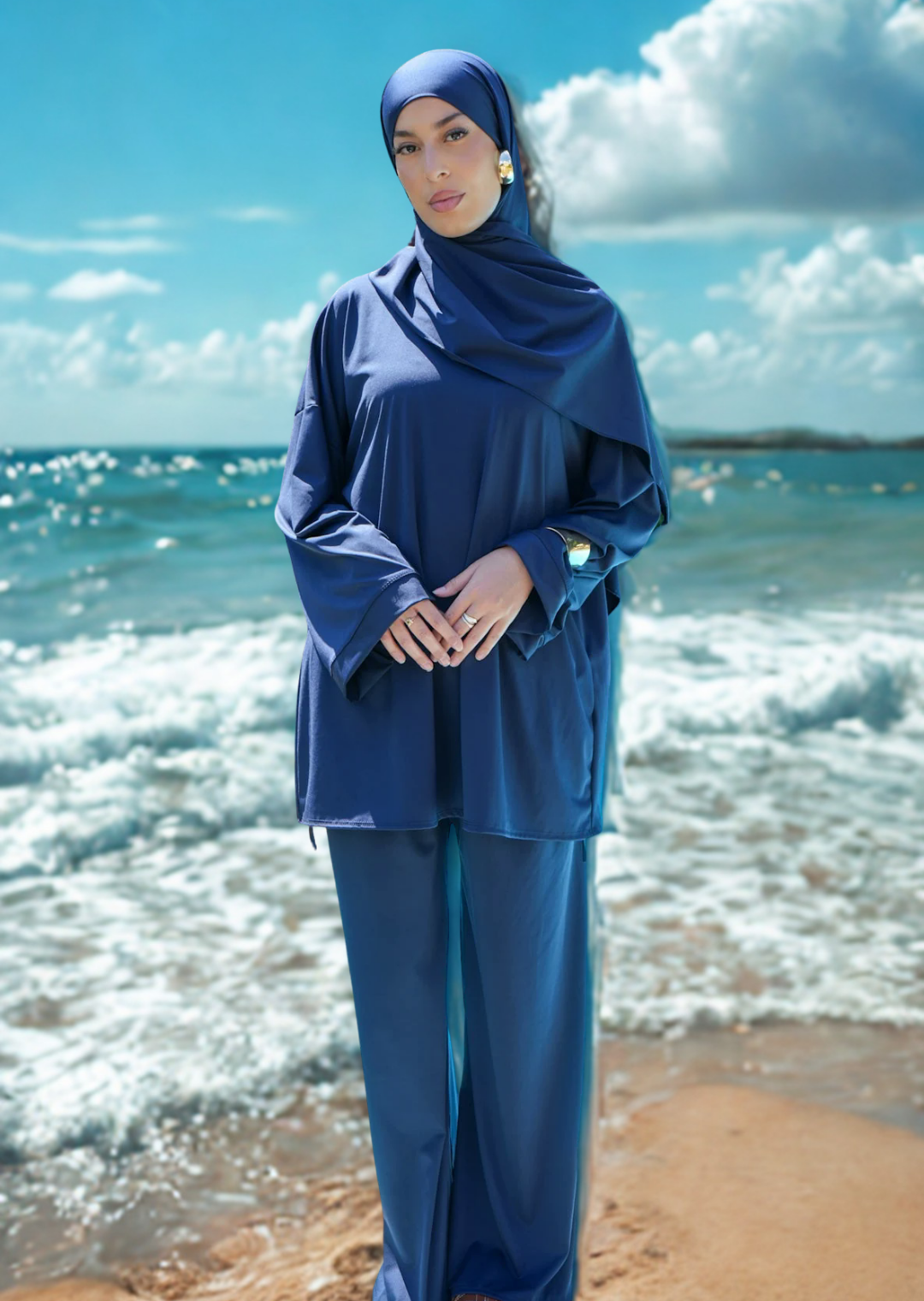 Burkini Yasmin Bleu Nuit